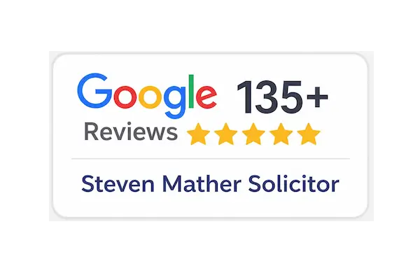 Google Reviews - 135+ five-star reviews for Steven Mather Solicitor